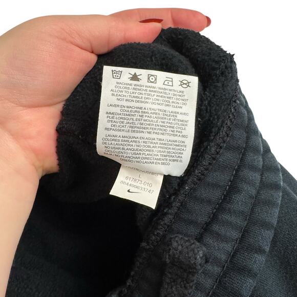 Nike Active Vintage Wash Thick Cotton Drawstring Elastic Waist Sweatpants Large - Picture 10 of 15